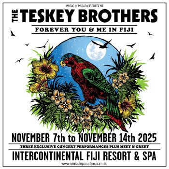 The Teskey Brothers in Fiji