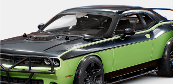 3D AR Dodge SRT Tomahawk X Vision GT4