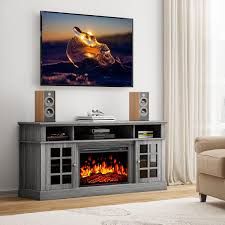 3D AR - Electric Fireplace TV Stand TV Console